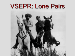 PowerPoint - VSEPR & Lone Pairs