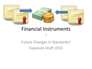 Financial Instruments