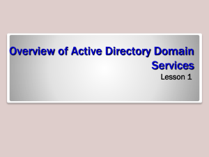 Active Directory Domain Services