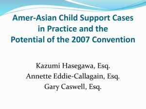 Processing Amer-Asian Cases in the U.S. Today and After the 2007