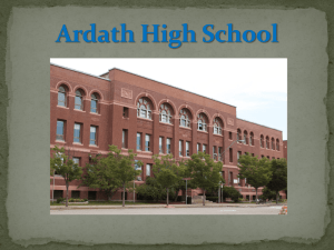 Ardath High School's Mission and Vision