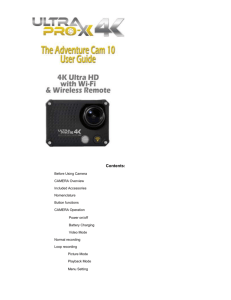 Click here to the Adventure Cam 10 Manual in Word Format