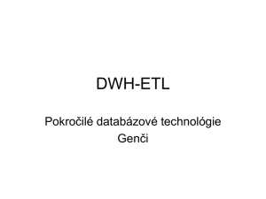 DWH-ETL - Hornad