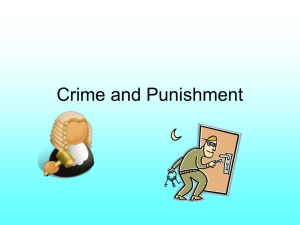 Crime and Punishment - The Polesworth School