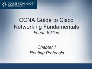 Chapter 7 - Routing Protocols