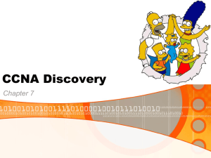 CCNA Discovery