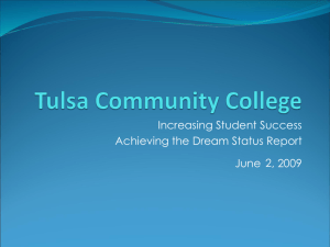 persistence - Tulsa Community College