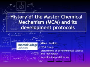 O 2 - Master Chemical Mechanism