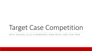 Target Case Competition
