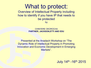 SOCIOLOGY OF INTELLECTUAL PROPERTY RIGHTS