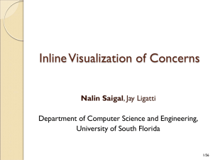 Inline Visualization of Concerns - Computer Science and Engineering
