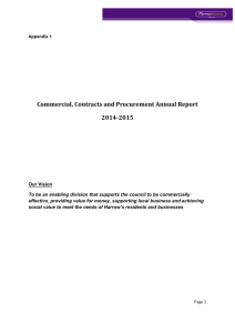 Annual Procurement - Appendix 1 DOCX 399 KB