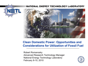 Clean Domestic Power: Opportunities and Considerations