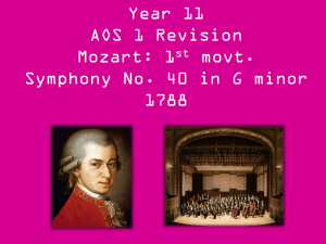 Mozart revision - jamesfutcher.com