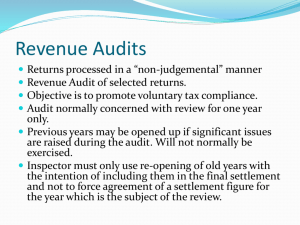 Revenue Audits - Gerard O'Brien Accountants