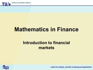 Seminar on financial mathematics