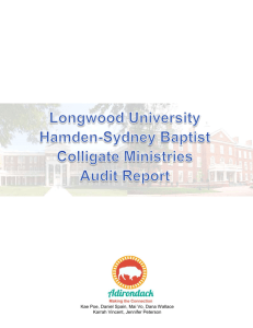 BCM Audit Report - Longwood Blogs