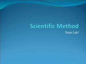 Scientific Method notes 2013