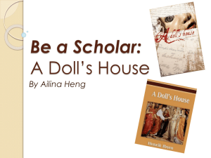 Be a Scholar: A Doll*s House