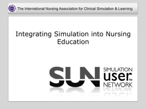 Integrating Simulation into Nursing Curriculum