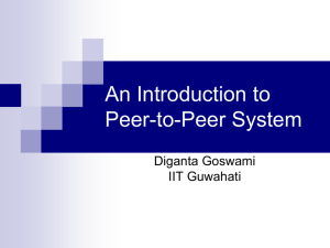 P2P Part-1 - IIT Guwahati