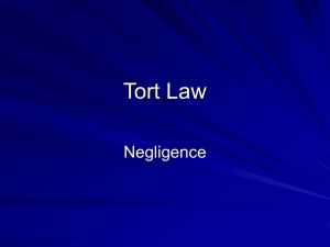 tort law asks