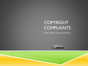 Copyright-Why-How - University of Vermont