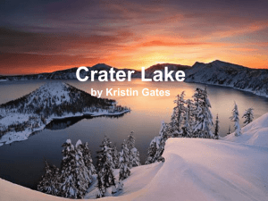 Crater Lake by Kristin Gates