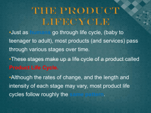 April 9 Product Life Cycle BMI3C