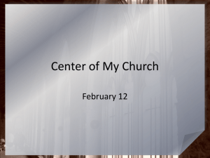 Center of My Church