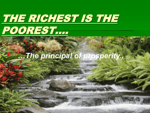 the richest is the poorest - CASFETA