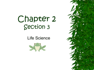 Chapter 3: Cell Processes Sec. 2