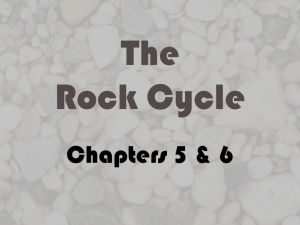 The Rock Cycle - mfischerscience