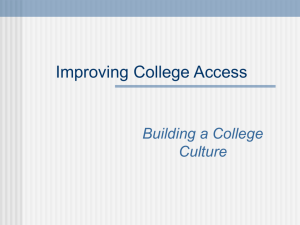 College Access - John C. Fremont High School