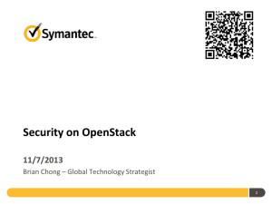 Security on OpenStack : Auditing and Compliance