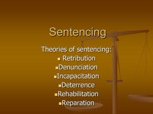Aims of Sentencing