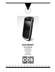 blackberry case study