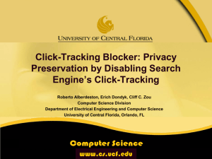 Click-Tracking Blocker - Computer Science