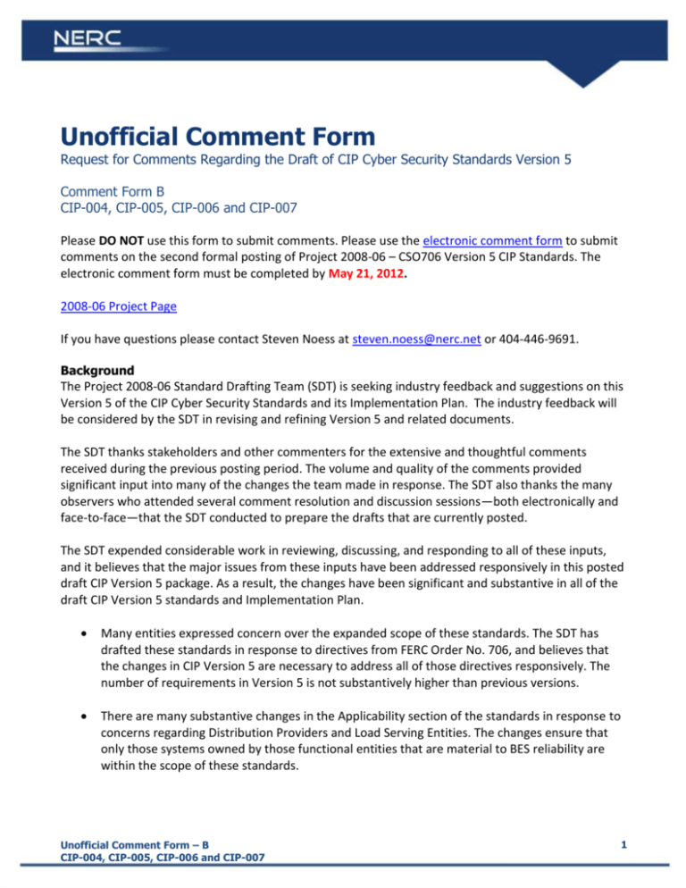NSRS Unofficial Comment Form B CIP 4 7 Rev4 nsrs-unofficial-comment-form-b-cip-4-7-rev4