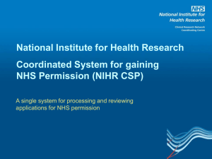 view the UCKRN powerpoint presentation on CSP