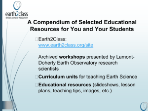 A Compendium of Educational Resources Part1