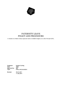 paternity leave - Portal