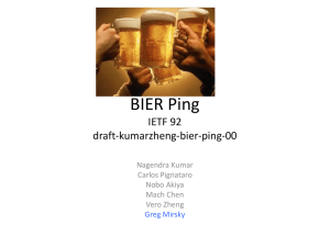BIER Ping
