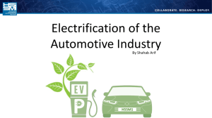 7. Electrification of the Automotive Industry - Shahab Arif