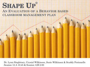 Shape Up - Positive Behavior Intervention and Supports | Louisiana