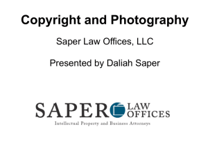 Photography and Copyright