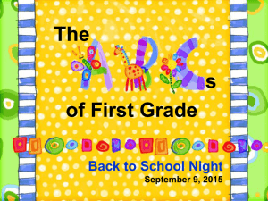 The of s of 1st Grade Enrich!