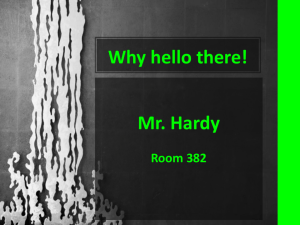 AP Physics - Mr. Hardy's Website