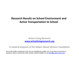 - Active Living Research