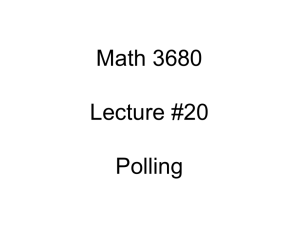 3680 Lecture 20 - College of Arts & Sciences